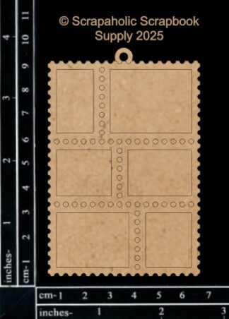 Stamp Sheet Shaker Tag