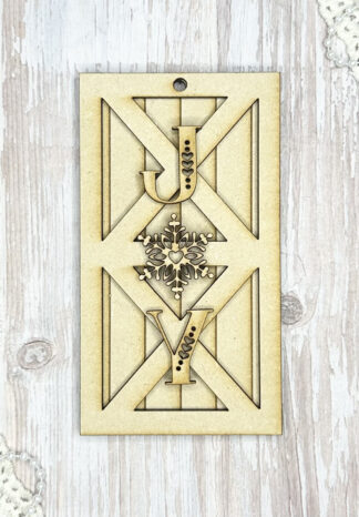 Joy Barndoor Ornament